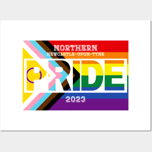 Northern (Newcastle-Upon-Tyne) Pride 2023 Posters and Art